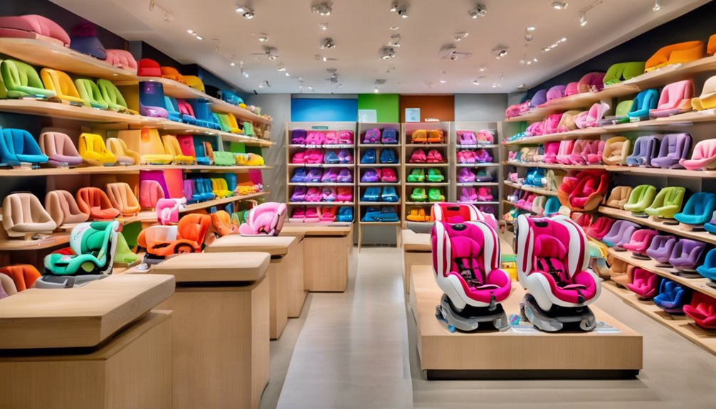 Guia de assento de segurança infantil